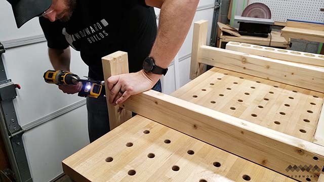 assembling the clamp rack