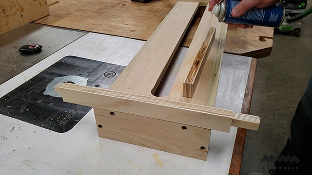 making a router sled carriage