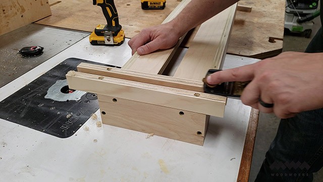 making a router sled carriage