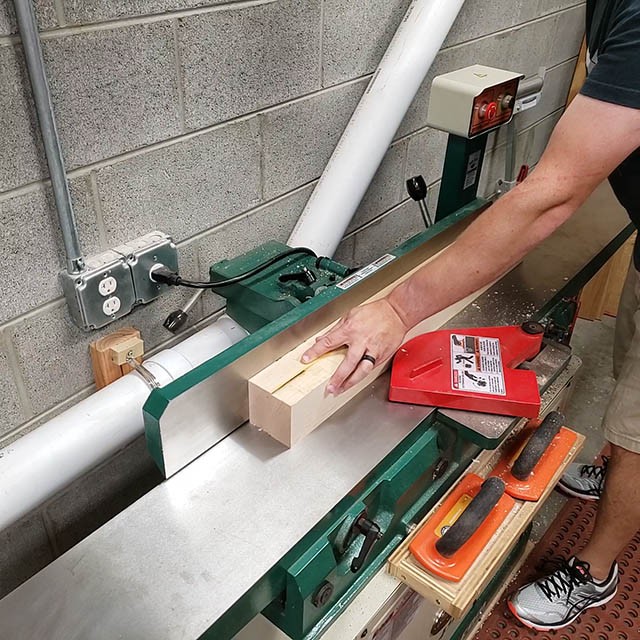 making the legs for the lathe stand