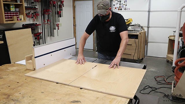 cutting custom tool wall panel