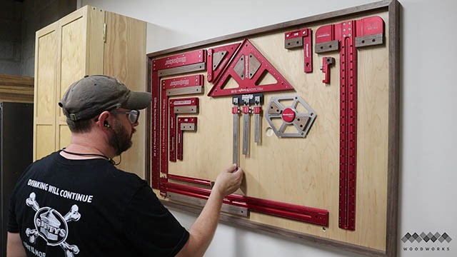 custom tool wall mwa woodworks