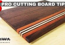 tips for making cutting boards