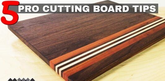 tips for making cutting boards