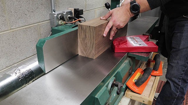 glue joint trick with jointer