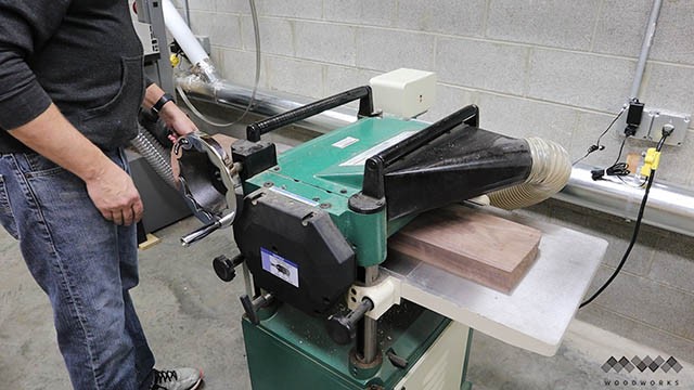 using the planer