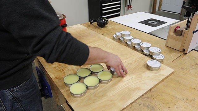 storing best finish for cutting boards