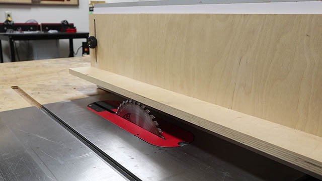 table saw L Fence 1