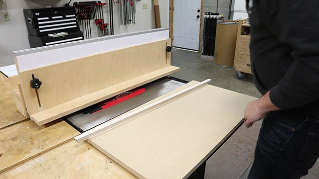 table saw L Fence 5