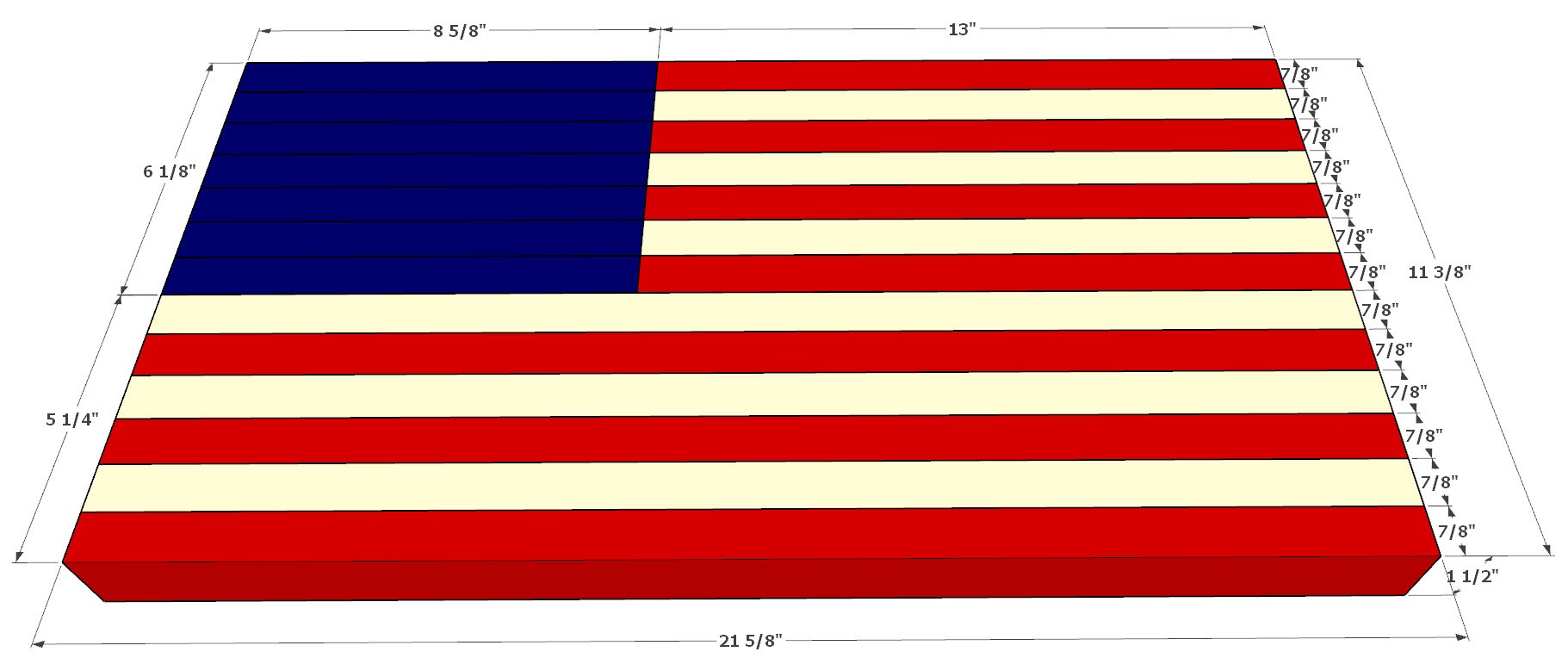 flag-board-dimensions - MWA Woodworks