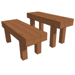 outdoor benches