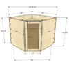 Kitchen Corner Base Cabinet Plans - Image 2