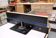 router table fence