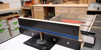 router table fence