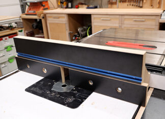 router table fence